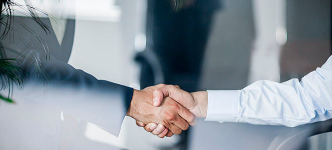 business handshake