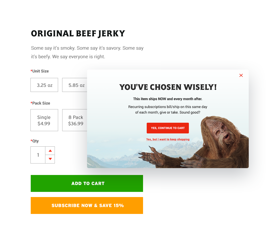 Jack Link’s - E-Commerce Streamlining Jack Link’s - E-Commerce Streamlining