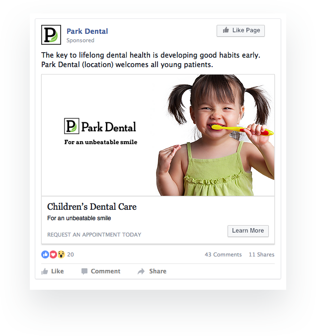 Park Dental - FB Ad 2 Park Dental - FB Ad 2