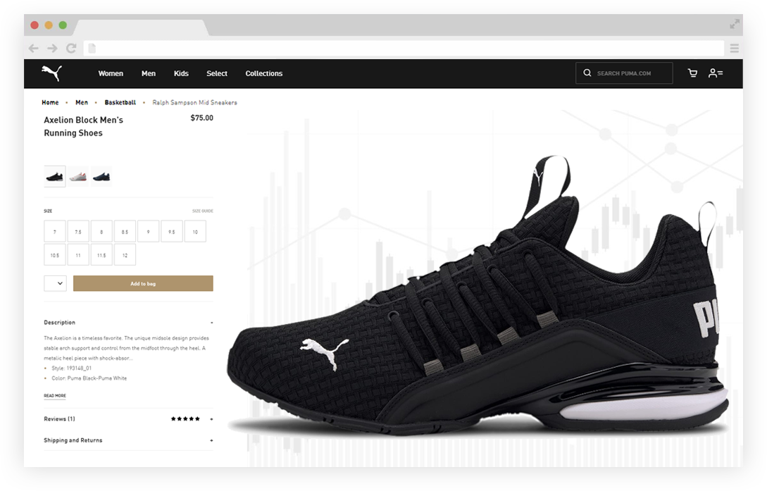 Puma - Product Page Puma - Product Page