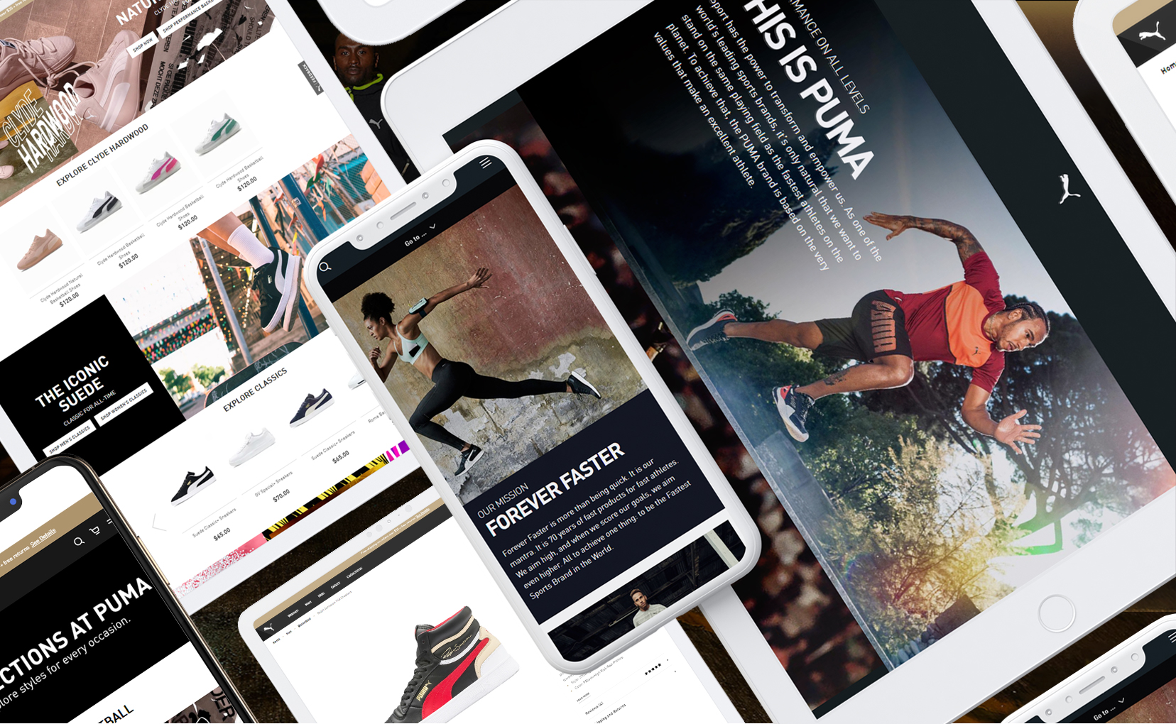 puma website design