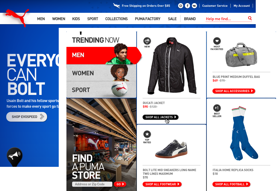 puma website
