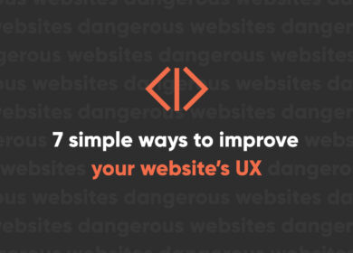 7 simple ways to improve your website’s UX