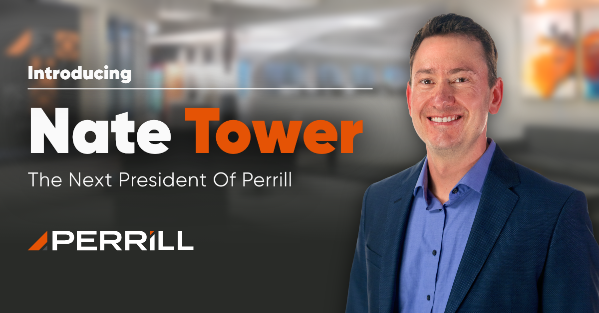 Nate Tower President of Perrill