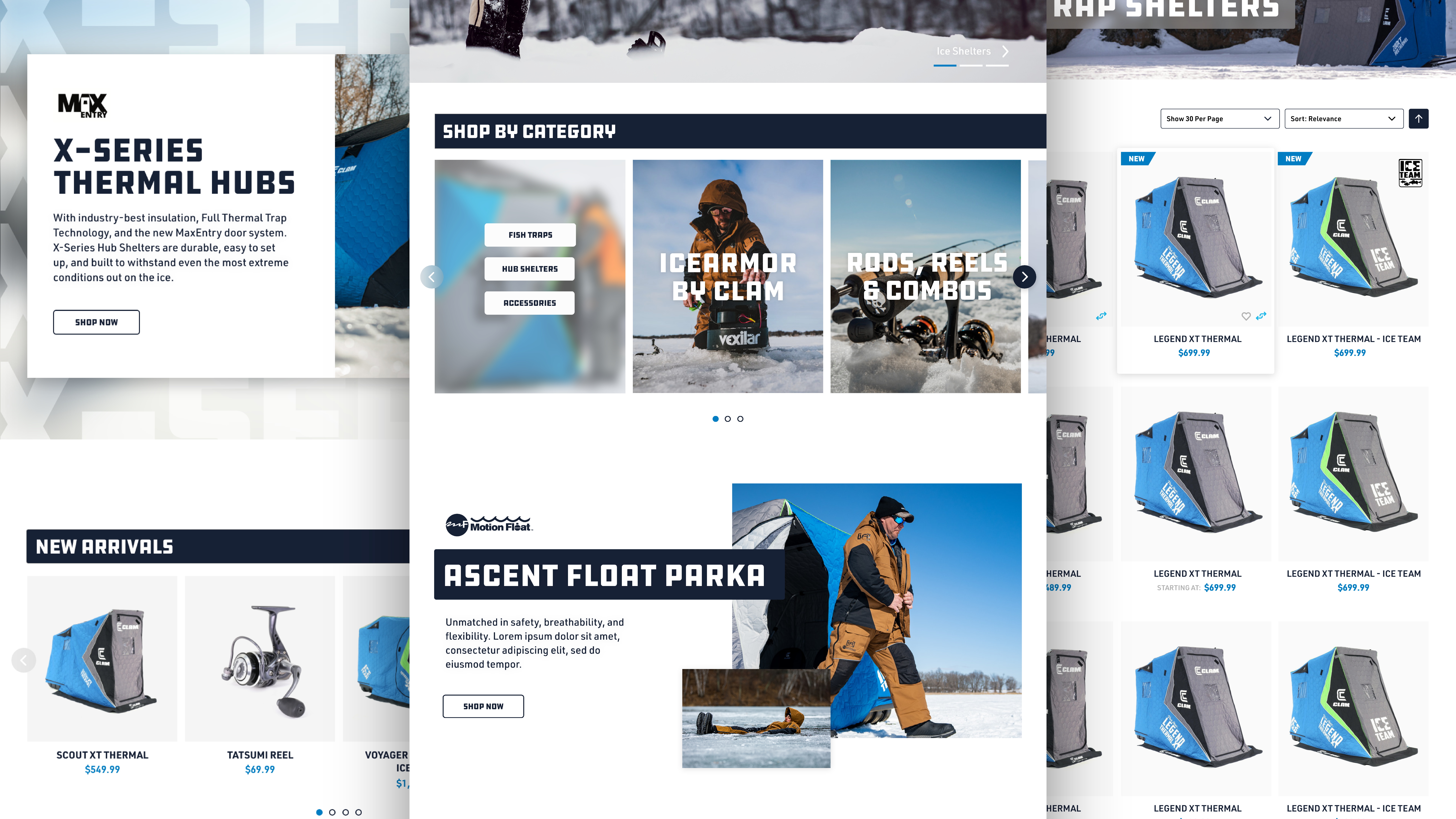 clam full site